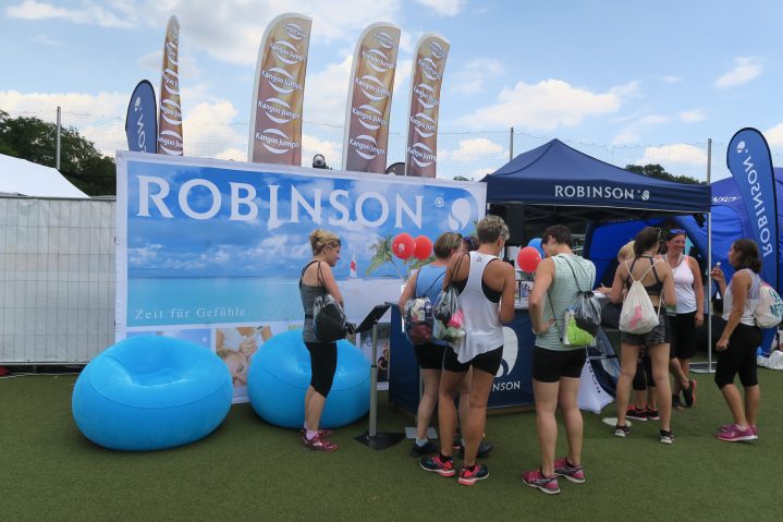ROBINSON Stand auf dem World Fitness Day 2018