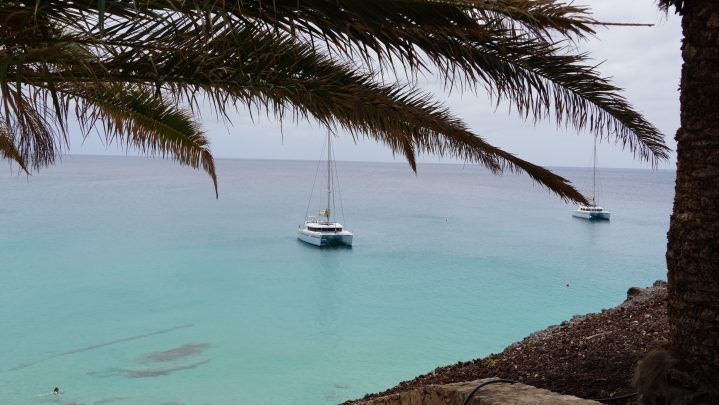 Blick auf die Bucht Jandia Playa