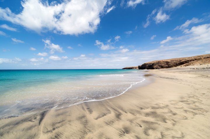 Playa Cofete, Fuerteventura, Spanien