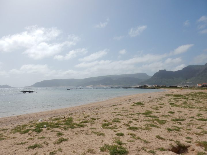 Strand von Sao Vicente Kapverden
