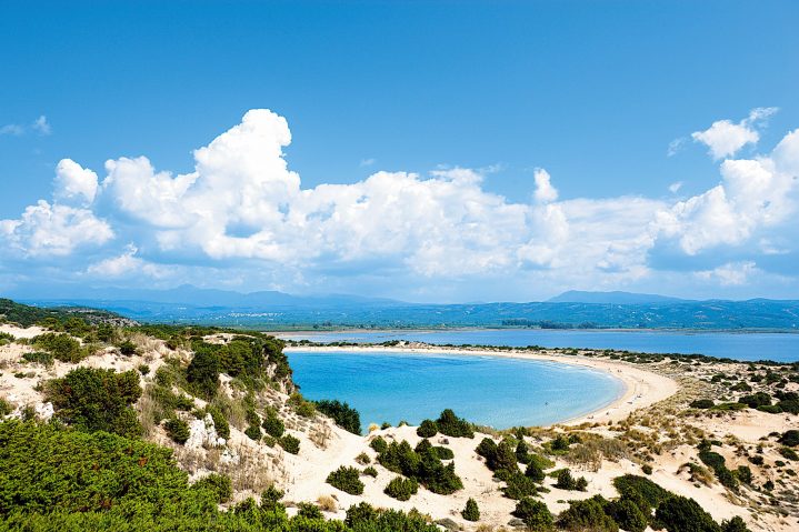 Bucht von Voidokilia, Peloponnes, Griechenland