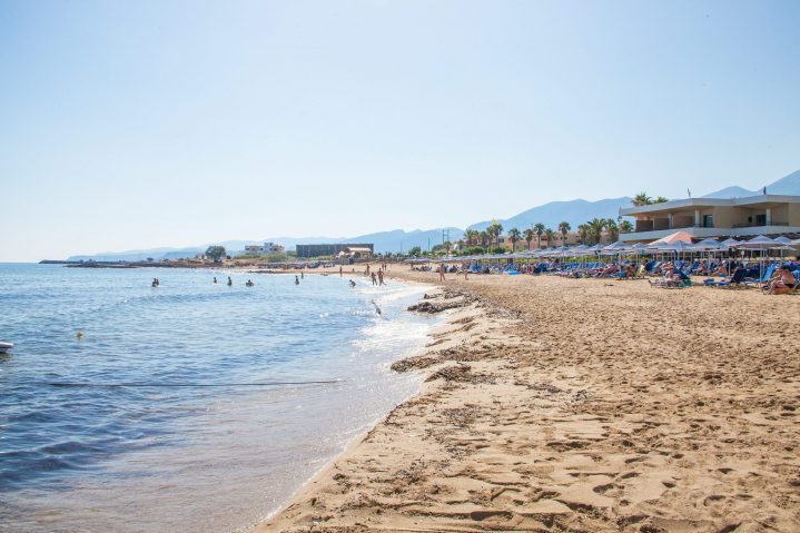 Strand in Malia auf Kreta