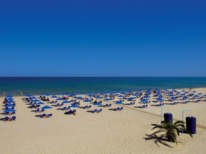 Georgioupoli-Strand auf Kreta