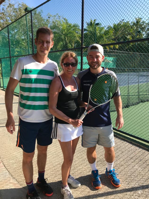 Cornelia Horsten ist die Gewinnerin des Gewinnspiels für das Tennis-Camp mit Florian Mayer