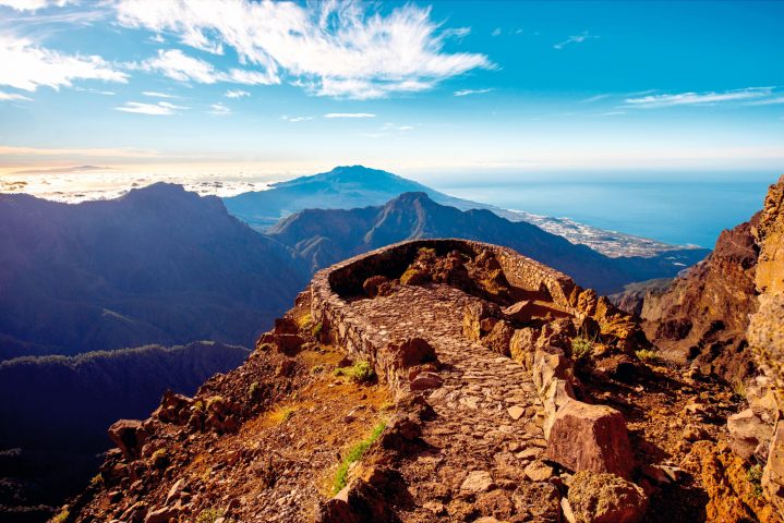 Aussichtspunkt Roque de los Muchachos auf La Palma, Kanarische Inseln