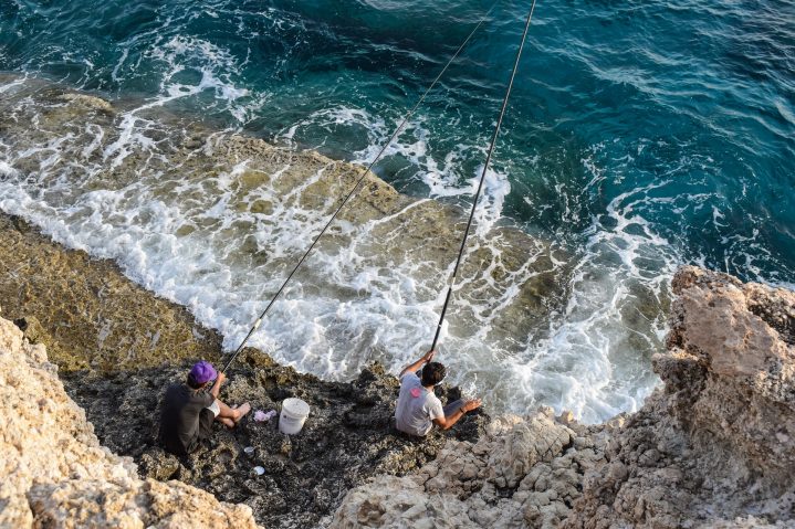 Fischer bei Ayia Napa auf Zypern