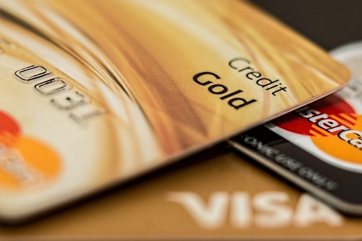 Beispielbild einer goldenen Kreditkarte